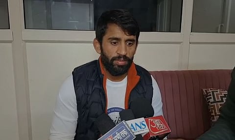 भारतीय पहलवान और कांग्रेस नेता बजरंग पुनिया