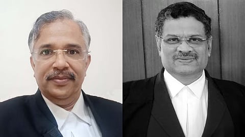 न्यायमूर्ति वी श्रीशानंद और न्यायमूर्ति कृष्ण एस दीक्षित 