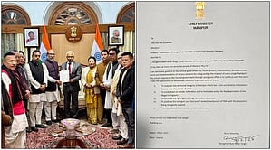 मणिपुर के सीएम बीरेन सिंह ने दिया इस्तीफा, राज्यपाल अजय भल्ला को सौंपा पत्र