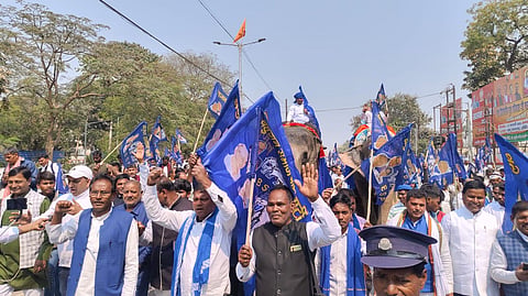  संत शिरोमणि गुरु रविदास की जयंती पर बहुजन समाज पार्टी (बसपा)