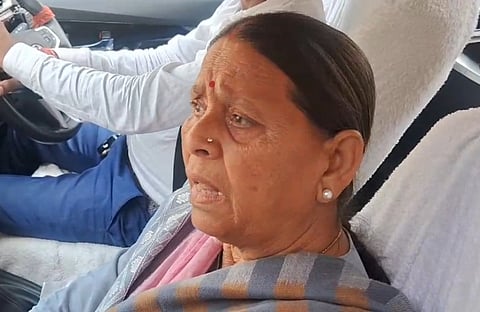 पूर्व मुख्यमंत्री राबड़ी देवी 