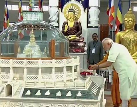 पीएम मोदी ने दीक्षाभूमि में बाबा साहब को दी श्रद्धांजलि, कहा- 'यहां आने का सौभाग्य पाकर अभिभूत हूं' 