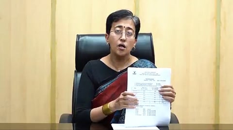 दिल्ली की पूर्व मुख्यमंत्री आतिशी 
