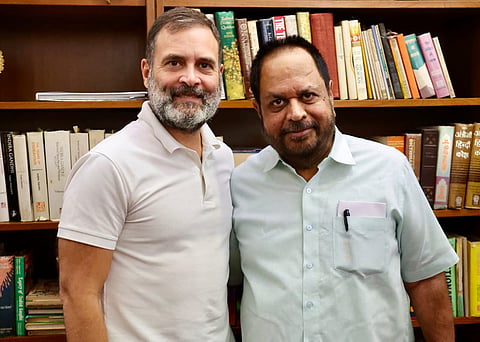 राहुल गांधी के साथ डॉ. अनिल जयहिंद 