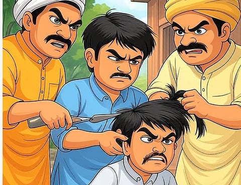 सड़कपिपलिया गाँव में  रहने वाले पीड़ित कुणालभाई मेघजीभाई ने गोंडल पुलिस में शिकायत दर्ज कराई है। 