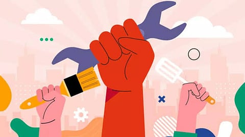 श्रमिकों को हड़ताल करने से छह सप्ताह पहले देना होगा नोटिस- सांकेतिक फ़ोटो