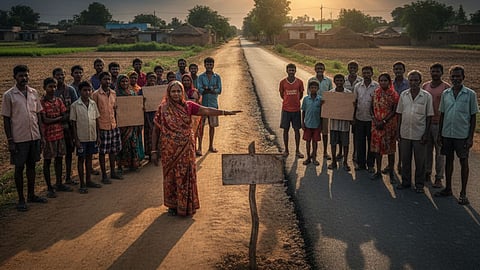सरकार ने दी 50 लाख की नई सड़क, फिर दलितों ने क्यों कहा- 'हमें ये अपमान नहीं, अपना हक़ चाहिए'?