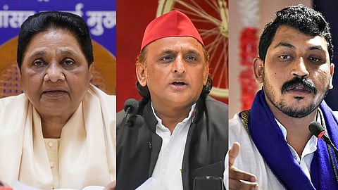 Mayawati Akhilesh Chandrashekhar.