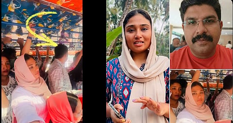 बस में सवार एक महिला इन्फ्लुएंसर शिम्जिथा मुस्तफा ने एक 18 सेकंड का वीडियो रिकॉर्ड किया, जिसमें आरोप लगाया कि दीपक ने जानबूझकर उनके साथ अश्लील स्पर्श किया।  महिला ने वीडियो को सोशल मीडिया पर अपलोड कर दिया, जो रातोंरात वायरल हो गया। 