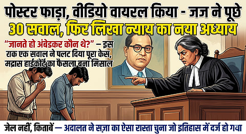 जस्टिस एल. विक्टोरिया गौरी ने तमिलनाडु के शिवगंगा जिले से जुड़े एक SC/ST आपराधिक प्रकरण में न केवल मामले का निपटारा किया, बल्कि तमिलनाडु सरकार को स्कूली पाठ्यक्रम में डॉ. बी.आर. अंबेडकर के जीवन और योगदान को शामिल करने का निर्देश भी  दिया।