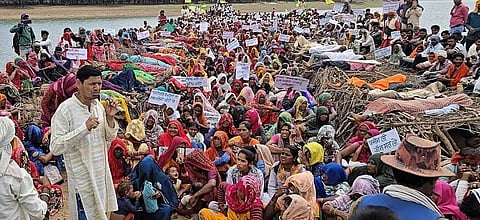 केन-बेतवा आंदोलन में अमित भटनागर 
