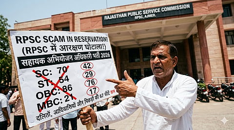 एक्टिविस्ट के मुताबिक इस भर्ती में एससी, एसटी, ओबीसी और एमबीसी वर्ग का कुल बैकलॉग 87 सीटों का है और कुल 355 सीटों में से 268 सीटें फ्रेश भर्ती की हैं, लेकिन सबसे चौंकाने वाली बात यह है कि बैकलॉग सहित कुल आरक्षित सीटों में से 67 सीटों पर सीधा डाका डाला गया है। 