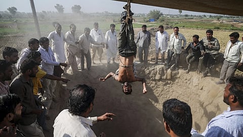 Dalit man beaten Haryana