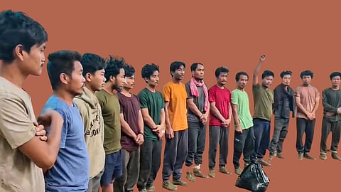 Kuki hostages released