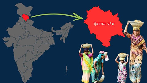 Himachal Pradesh MGNREGA workers