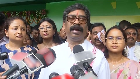 CM Hemant Soren.