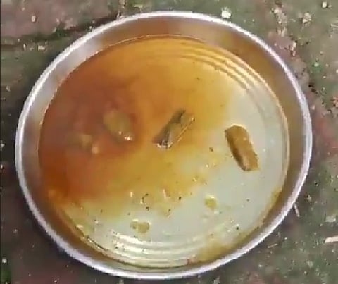 प्रधानाध्यापिका पर आरोप है कि मध्यान्ह भोजन में सब्जी की गुणवत्ता प्रायः खराब रहती थी, दूध का वितरण पूरी मात्रा में नहीं किया जाता था तथा छात्रों को व्यवस्थित रूप से बैठाकर भोजन ग्रहण नहीं कराया जाता था। 