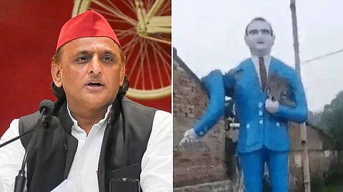 Akhilesh Yadav on Ambedkar statues vandalised