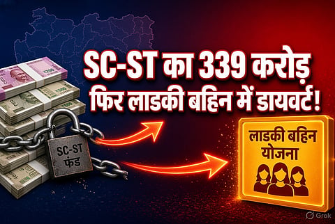 24 सितंबर के सरकारी आदेश में साफ़ तौर पर कहा गया है कि सामाजिक न्याय विभाग के अनुसूचित जाति घटक (जो अनुसूचित जातियों और अनुसूचित जनजातियों के विकास के लिए आरक्षित है) से फंड को मुख्यमंत्री की 'माझी लड़की बहिन' योजना के लिए डायवर्ट किया गया है।