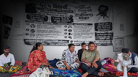 Tribal students march, Nashik to Mumbai