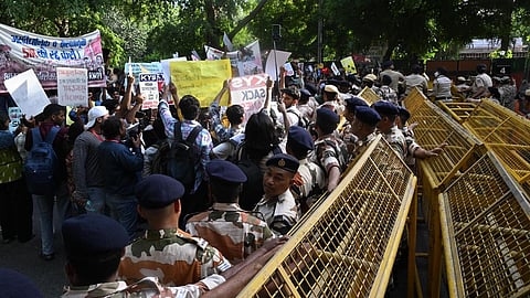 INDIA Bloc Protest, Delhi Police FIR