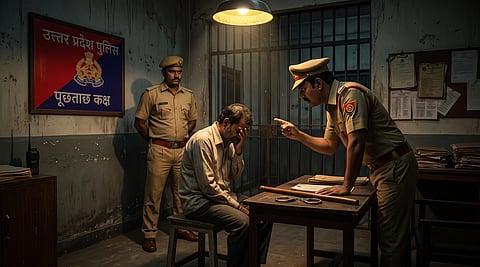 Deoria Bhaluani Police Station assault