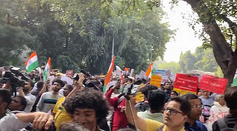 Delhi protest, People Against SIR, CEC Gyanesh Kumar