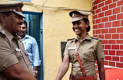 Prithika Yashini  was the first transwoman to be appointed as a police officer in India in 2017.