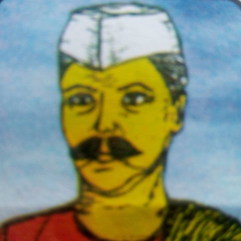 A sketch of Madari Pasi.