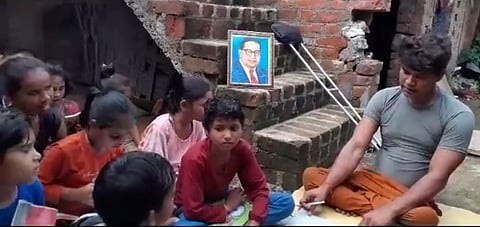Govind aims at instilling Ambedkarite ideology in the formative years of children.