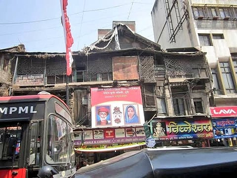 Bhidewada in Pune is in a dilapidated condition presently. 