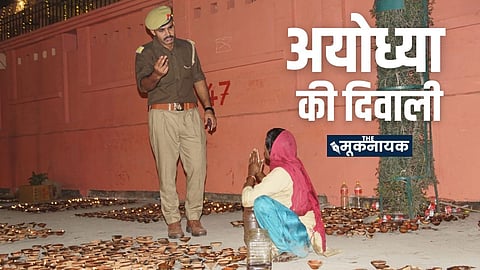 Diwali's Underbelly as the Needy Gather Lamp Oil in Ayodhya 