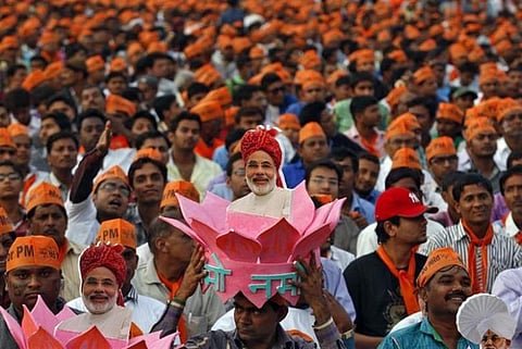 What dramatically changed the outcome is a major increase in the BJP's vote share - by 7.45% in Madhya Pradesh , 13.27% in Chhattisgarh and 2.9% in Rajasthan.
