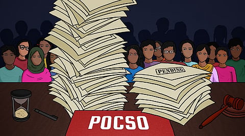 About 2,43,237 cases were pending as of January 2023, in the country's special fast-track courts created to hear POCSO cases which would take 9 years to clear the backlog. 
