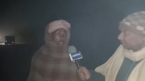 A farmer sharing his concerns with The Mooknayak