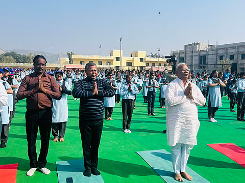 Education Minister Minister Dilawar himself performed  the event held in Jaipur and lauded the successful execution of the exercise. 