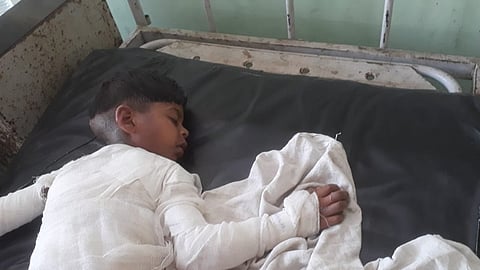Five children were rushed to SMS hospital Jaipur, one was admitted in the ICU while the others were admitted in the semi ICU of the burn ward. Remaining children are receiving treatment in Kota hospital. 