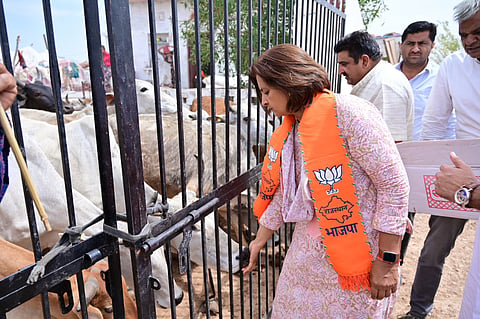 Dr. Jyoti Mirdha was an MP from the Nagaur Lok Sabha seat in 2009 on the Congress ticket. Later, she contested the 2014 and 2019 Lok Sabha elections under the Congress banner but faced defeat. 