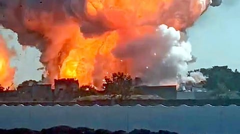 On February 6, the tragic explosion occurred at the Harda firecracker factory, resulting in the loss of thirteen lives and leaving over two hundred individuals injured. 