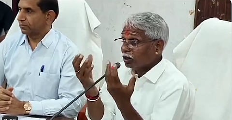 Tribal Regional Development Minister Babulal Kharadi said De-listing is necessary for converted tribals.