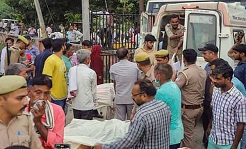 The event, organized by the self-proclaimed godman Bhole Baba, also known as Narayan Saakar Hari, on July 2,  has sparked widespread outrage and demands for accountability.