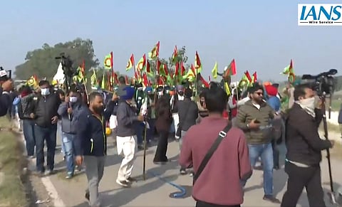 ‘Delhi Chalo’ Temporarily Suspended: Farmers' March Halted by Haryana Police