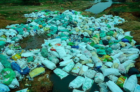 A huge volume of Kerala’s biomedical, food, and plastic waste, mainly from Thiruvananthapuram Regional Cancer Centre and Credence Private Hospital, has been dumped in water body and patta lands in Tamil Nadu's Tirunelveli villages.