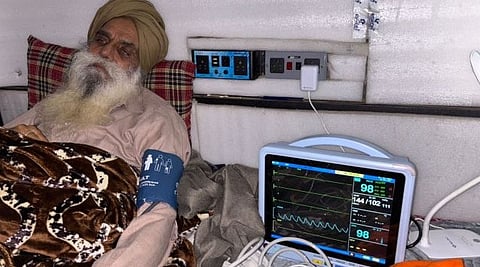 Farmer leader Sukhjit Singh Hardojhande said Dallewal will not consume any meals until the farmers’ demands are met. 