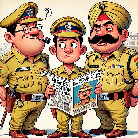 The question was intended to educate people about the police hierarchy, but the public’s responses painted a different picture altogether.