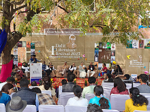 The final day of the festival featured impactful discussions, literary tributes, and cultural performances that underscored the struggles, resilience, and contributions of Dalits, women, tribals, and LGBTQIA+ communities. 
