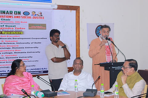 The seminar concluded with a strong call for solidarity, activism, and sustained pressure on governments to implement inclusive and data-backed policies for true social justice.