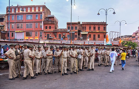 Poster controversy: Police disperse protestors in Jaipur, say situation under control 