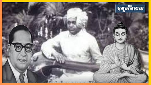 In 1956, Dr. Ambedkar, accompanied by his followers, visited Krishnarao at his residence in Pune with a heartfelt request to compose and set to music Buddha Vandana, a sacred chant honoring Gautam Buddha. 