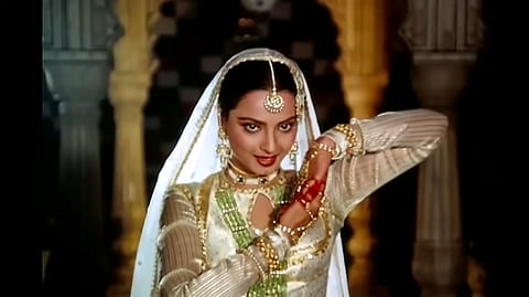 Rekha won the National Award for Best Actress while Asha Bhosle received the Best Female Playback Singer award for the 1982 classic film.